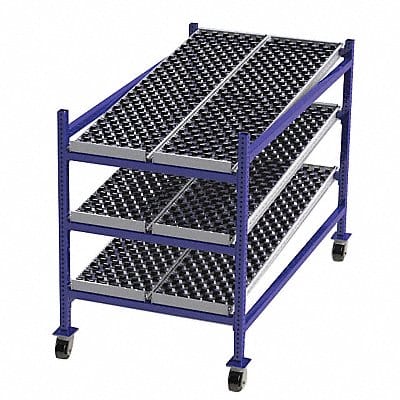 Gravity Flow Rack 72inx54inx36in 12ga