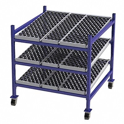 Gravity Flow Rack 48inx54inx48in 12ga