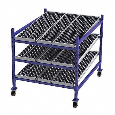 Gravity Flow Rack 60inx54inx48in 12ga