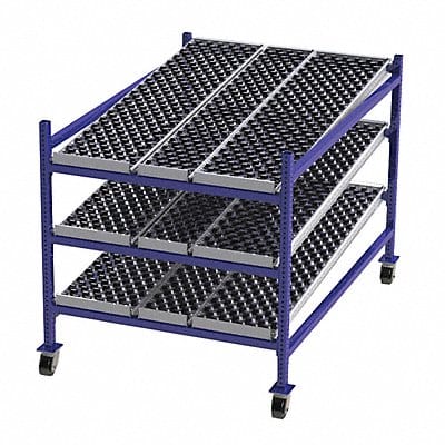 Gravity Flow Rack 72inx54inx48in 12ga