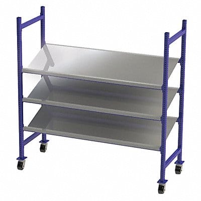 Gravity Flow Rack 28inx72inx76in 12ga