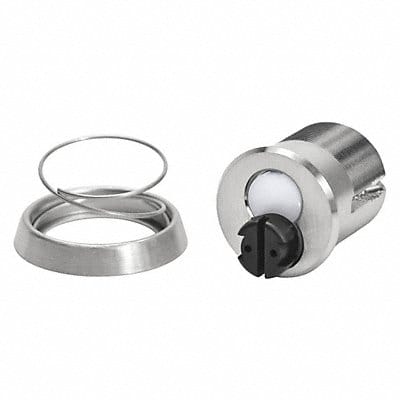 Mortise Cylinder Shell Satin Chrome