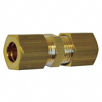 Equal Straight Union Brass Comp 6mm PK10