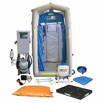 Decontamination Shower Blue 775 lb.