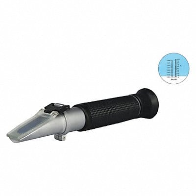 Analog Refractometer Salinity 1in.Wx1inH