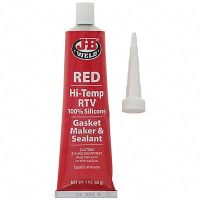 Adhesive Sealant 3 oz Tube Red