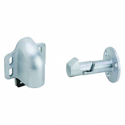 Door Stop 3-11/16 in H Wall Mount