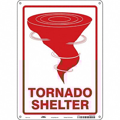 K1739 Safety Sign 14 in x 10 in Polyethylene