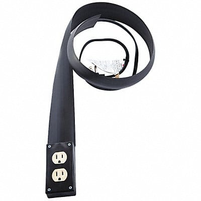 Covered Ext Cord 14 ft 12ft Covered Blk