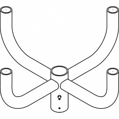 Pole Bracket Steel Housing 30 L 21-5/8 W