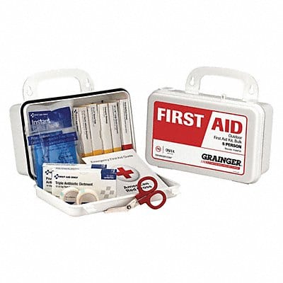 First Aid Kit Plastic 5 H x 3 W