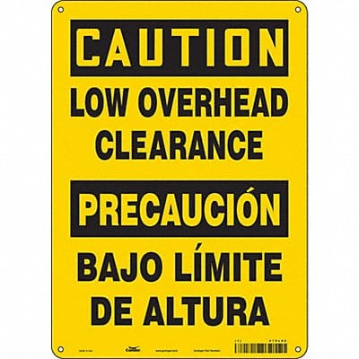 Safety Sign 14 inx10 in Aluminum