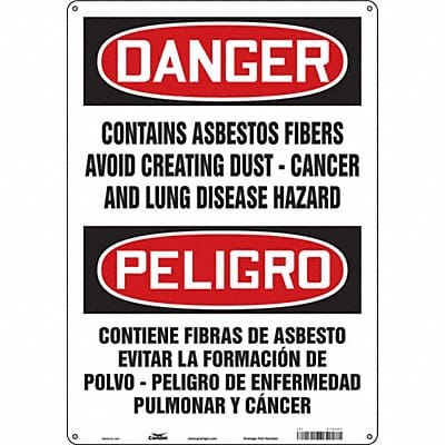 Safety Sign 20 in x 14 in Aluminum