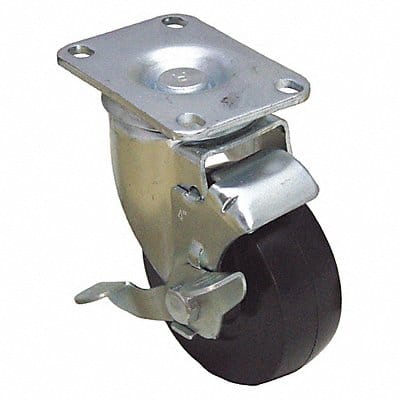 NSF-Listed Plate Caster Swivel 125 lb.