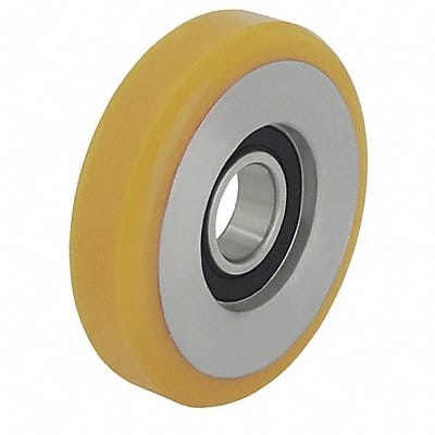 PUR Tread on Steel Core Wheel