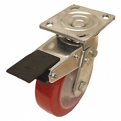 NSF-Listed Plate Caster Swivel 660 lb.