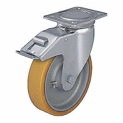 Maintenance-Free Plate Caster Swivel