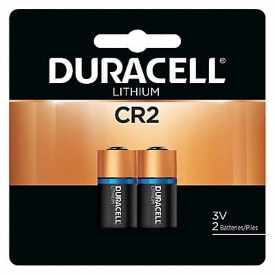 Battery Lithium Size CR2 3VDC PK2