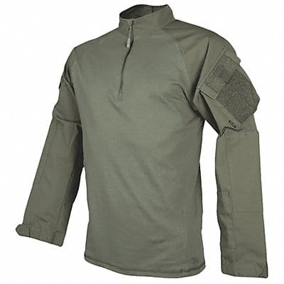 Combat Shirt S Sz Ranger Green 2 Pockets