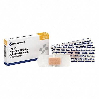 Adhesive Bandages Beige Plastic PK20