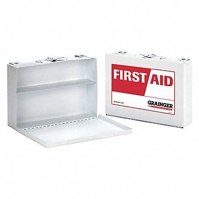 Empty First Aid Cabinet Wall Mount White