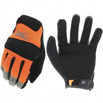 J7285 Mechanics Gloves Orange 9 PR