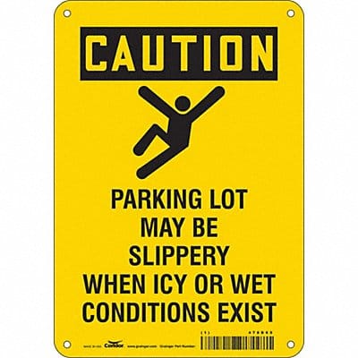 K1561 Safety Sign 10 inx7 in Polyethylene