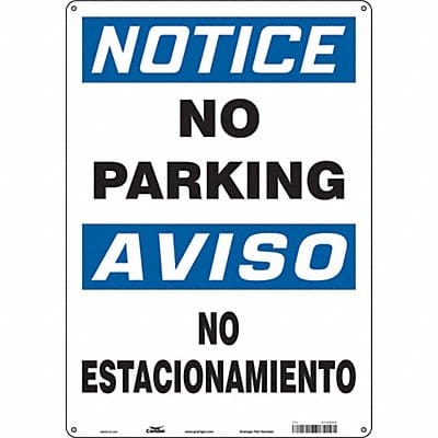 Safety Sign 20 inx14 in Polyethylene