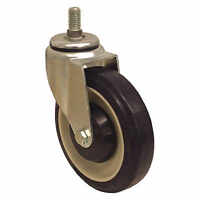 Threaded Stem Caster for Shopping Carts