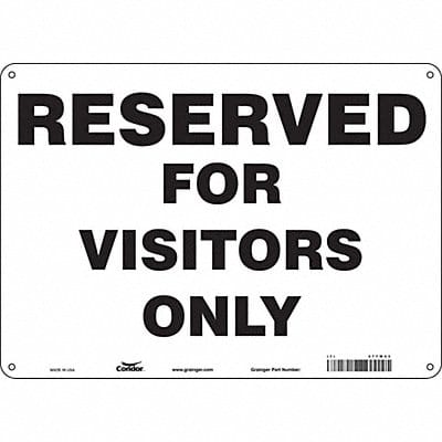 Visitor Parking Sign 10 x 14