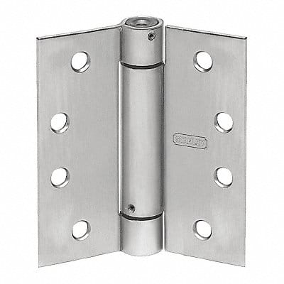 Spring Hinge Steel 4 Holes per Leaf PK2