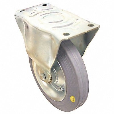 Plate Caster w/ Flat-Free Rigid 990 lb.