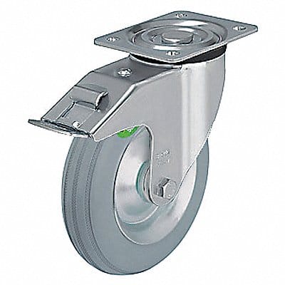 Plate Caster w/ Flat-Free Swivel 150 lb.