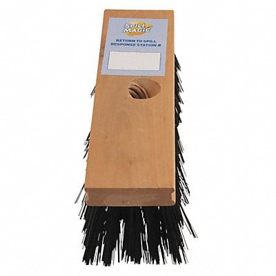 Removable Broom Head Brown 8-1/2 L