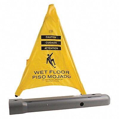 Pop Up Safety Cone Yellow 22 1/4 in H