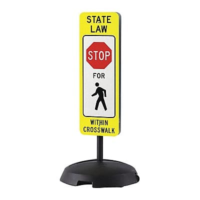 Sign Stand Base 23 W 48 H Plastic