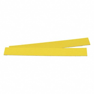 Magnetic Strip Yellow Vinyl 1 in H PK5