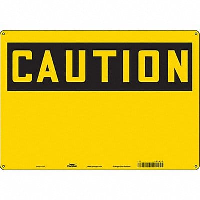 Safety Sign 14 inx20 in Aluminum