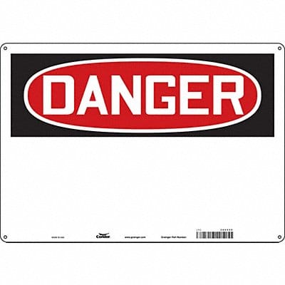 Safety Sign 14 inx20 in Aluminum