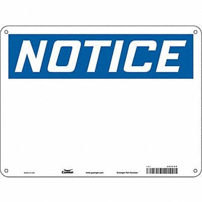 Safety Sign 18 inx24 in Polyethylene