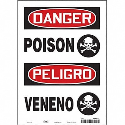 Safety Sign 14 inx10 in Vinyl