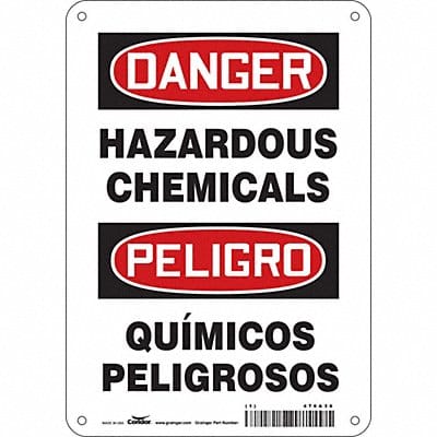 Safety Sign 10 inx7 in Aluminum