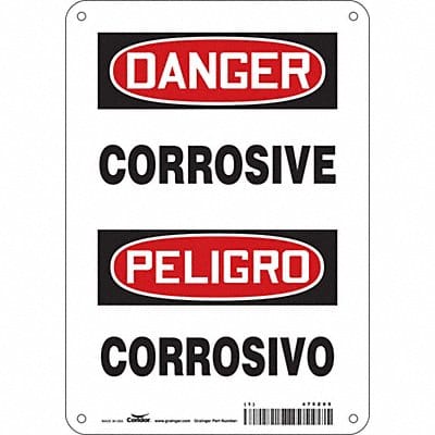 Safety Sign 10 inx7 in Aluminum