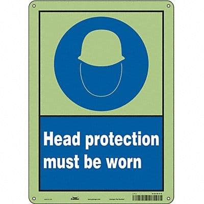 Safety Sign 14 inx10 in Polyethylene