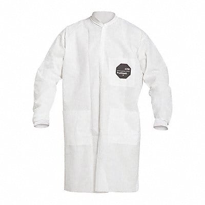 K7318 Lab Coat White Snaps 2XL PK30