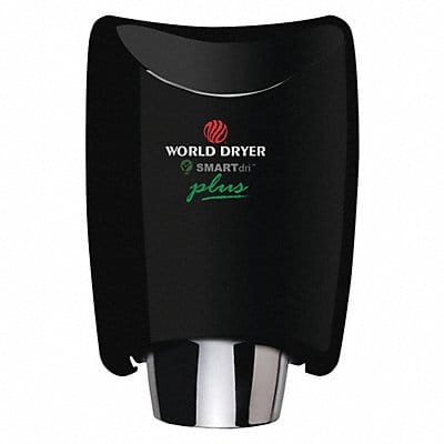 Hand Dryer Alum Cover Black Automatic