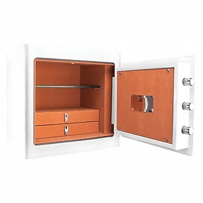 Security Safe White 117 lb Steel