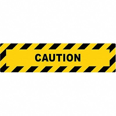 Anti-Slip Floor Sign 6 in x 24 in Vinyl