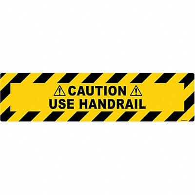 Anti-Slip Floor Sign 6 inx24 in Vinyl