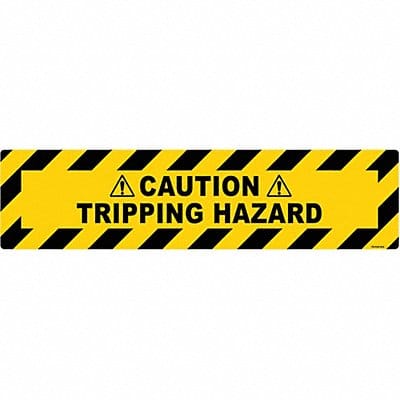 Anti-Slip Floor Sign 6 inx24 in Vinyl